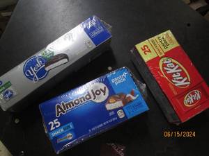 variety of 3 pantry candy packs all past best by dates