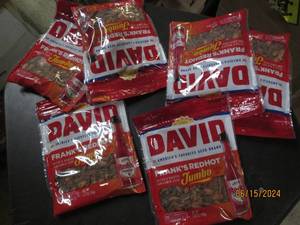 65.25 bags of david franks red hot jumbo sunflower seeds best buy date of dec 2023