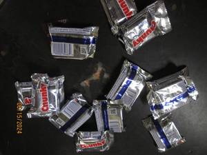 121.4 oz chunky bars best by date of sept 2024