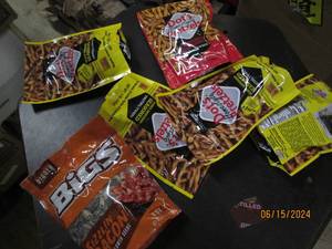 variety of pretzels and sunflower seeds past best by date