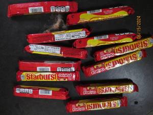 122.07 oz packs of starbursts original best buy date of 62023