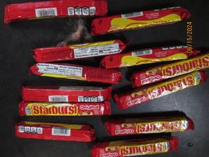 122.07 oz packs of starbursts original best buy date of 62023