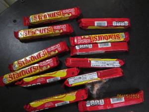 122.07 oz packs of starbursts original best buy date of 62023