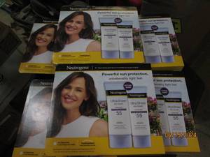 6 packages of 2 neutrogena ultra sheer dry touch sunscreen 55 spf