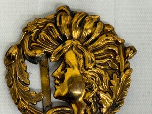 lot 205 image: Vintage Art Nouveau Buckle