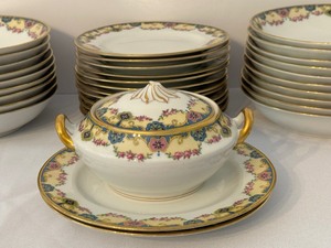 lot 86 image: Partial Set of Vintage C. Ahrenfeldt China