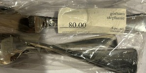 lot 176 image: 19 New Individual Sets of Different Flatware by Waterford, Dansk, Couzon, Tuttle, Oneida, Reed & Barton, Tuttel and More