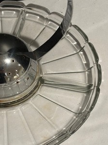 lot 198 image: Vintage Starburst Divided Dish Serving Tray