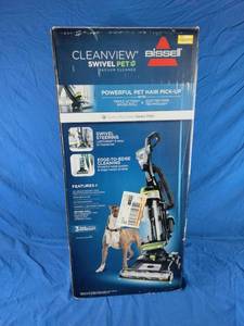 lot 49 image: New Bissell CleanView Swivel Pet Vacuum Cleaner
