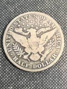 lot 06 image: 1902 US BARBER HALF DOLLAR