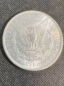 lot 30 image: 1889 US MORGAN SILVER DOLLAR