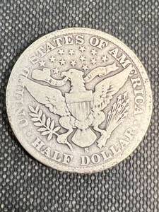 lot 39 image: 1903-S US BARBER HALF DOLLAR
