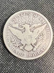 lot 46 image: 1904-O US BARBER HALF DOLLAR