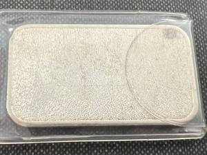 lot 49 image: 1 TROY OZ .999 FINE SILVER ENGELHARD BAR IN ORIGINAL PLASTIC