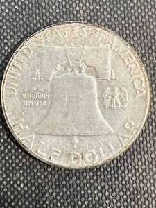 lot 65 image: 1963 US FRANKLIN HALF DOLLAR