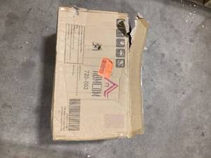 HOMCOM 5 Gal. Yellow Plastic Steel Janitor Mop Bucket with Down Press Wringer and Wheels   Customer Returns See Pictures