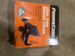Powercare Zero Turn Mower Cover   Customer Returns See Pictures