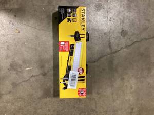 Stanley 1000 Lumens Portable Work Bench Shop Light with AC and 2.1 Amp USB Power Strip Charging Ports Customer Returns See Pictures