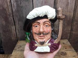 Vintage Royal Doulton 7 12 Porthos Character Pitcher