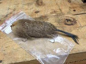 Antique Weber Muskrat Bucktail Lure