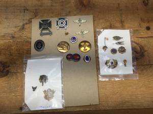 Vintage Military - Political - Association PinsAwards