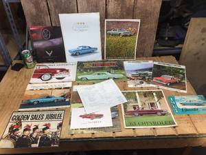Vintage Chevrolet Automobile Brochures - Ads - Manuals