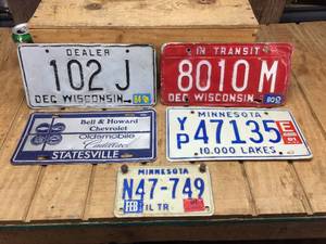 Wis DealerTransit - MN Plates - Chevy Dealer Plate