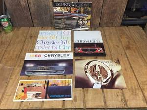Vintage Chrysler Auto Brochures