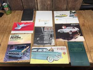Vintage Ford Auto Brochures - Manuals - Repair
