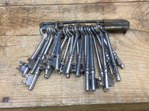 20 Old Skeleton Keys