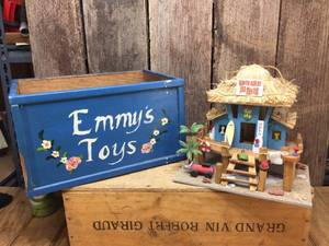 Vintage Toy Box and Tiki Bar
