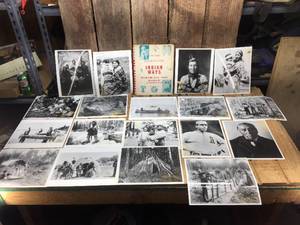 Vintage Native American Black & White Photos - Scrapbook