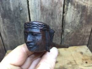 Vintage Carved Native American Smoking Pipe