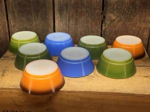 8 Vintage Fire-King Bowls - Anchor Hocking