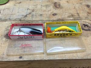 Vintage ST. CROIX - BROOKS Fishing Lures