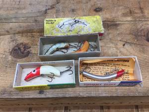 4 Vintage Lazy IKE - Swimmy - Lazy Dazy Lures