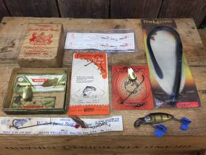 Vintage Fishing Tackle - Original Packaging