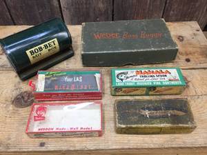 Vintage Bass Buggy - Bait Box - Empty Lure Boxes