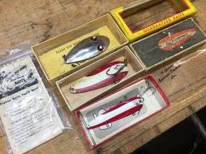Vintage Eppinger Daredevles - Paul Bunyan Flash Eye
