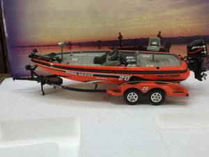 Action 124 Die-Cast Tony Stewart Bass Boat