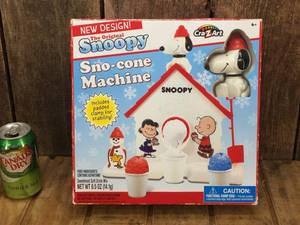 Snoopy Sno-Cone Machine