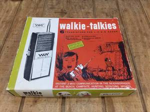 Vintage World Wide Quality Walkie-Talkie Set