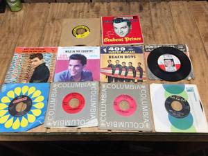 Vintage 45 rpm Records