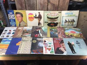 Group Vintage Record AlbumsLPs - Elvis - Stones - Others