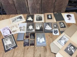 Old B&W Photos Including Tin-Types