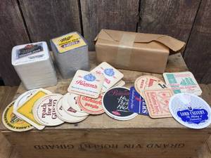 Group Drink Coasters Including NOS
