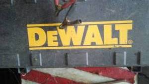 lot 809 image: DeWalt sawzall 18 volt complete. Plus more.
