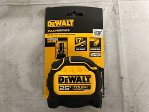 lot 15 image: DeWalt Tough Series 25 Tape Measure