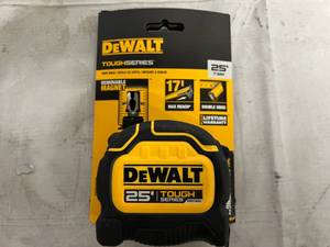 lot 19 image: DeWalt Tough Series 25 Tape Measure