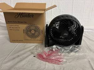 lot 50 image: Hunter Turbo Whisper 2-Speed Fan